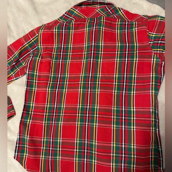 VINTAGE RUGBY RALPH LAUREN CAMPUS CLASSICS HEAVY FLANNEL POLO STADIUM BEAR SKI - Picture 5 of 5